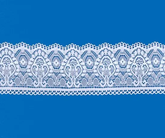 5.0cm Elastic Lace Trim Band Nylon Spandex for Lingerie Brassiere Underwear