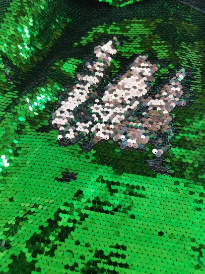 Double Side Sequins Embroidery Fabric