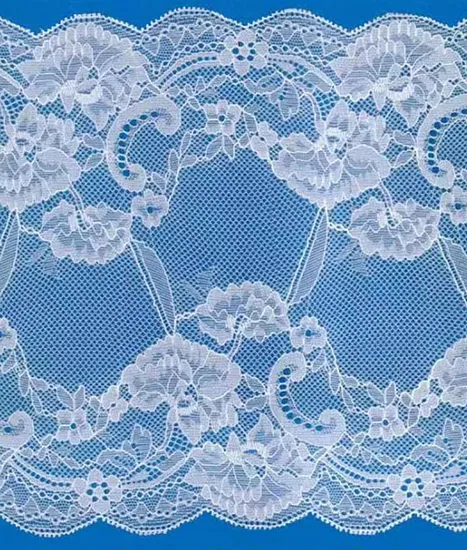 Width 22cm Knitting Jacquard Lace Fabric Fashion Underwear Lingerie