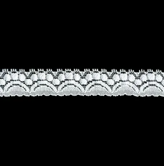 Elastic Nylon Knitted Garment Custom Factory Tricot Lace Trim