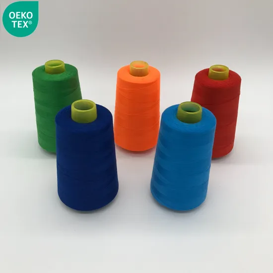 10000yard High Quality 100% Polyester Spun Sewing Thread 402