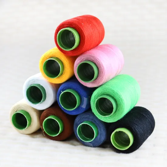 40s / 2 100% Spun Polyester Small Cone Bobbin Thread Wholesale