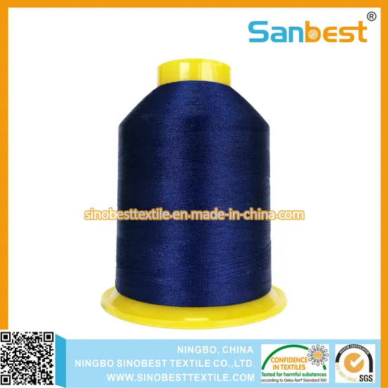 4000m Chinese Brilliant Color Polyester Embroidery Thread