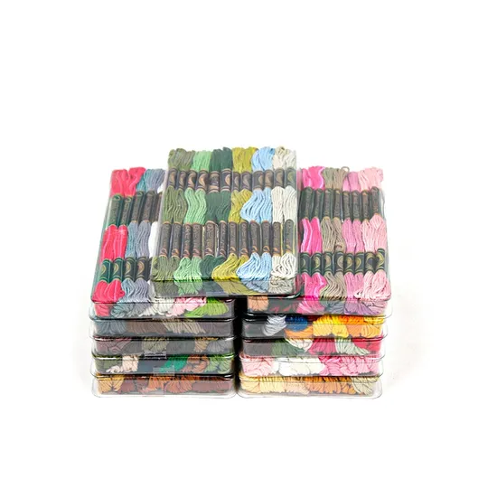 Kingeagle Factory Soft Feeling Strong Cotton Cross Stitch Thread 26s/2*6