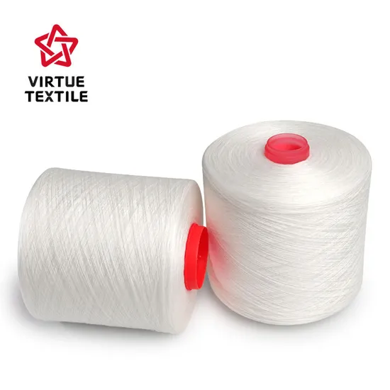 Virtue Textile Produce 100% Polyester Recycled Poly Poly Core Spun Sewing Thread Ne 29/2 for Sewing
