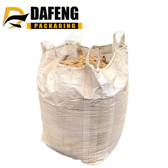 New Material Polypropylene PP FIBC Bulk Big Jumbo Bag for Mines Cement Sand Fertilizer Food Wood Pellet Firewood 1000kg 2000kg PP Woven Inner