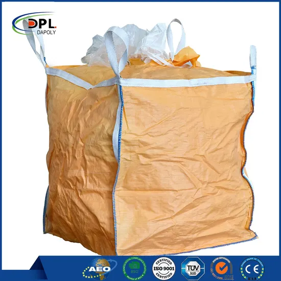 1 Cubic Meter 1500 Kg Polypropylene Strong PP 1ton Big FIBC Bag