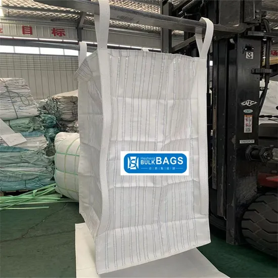 Hesheng 1000kg 1500L Ventilated FIBC Bag Super Sacks 1.5tons Firewood Potatoes Nuts Bulk Bags