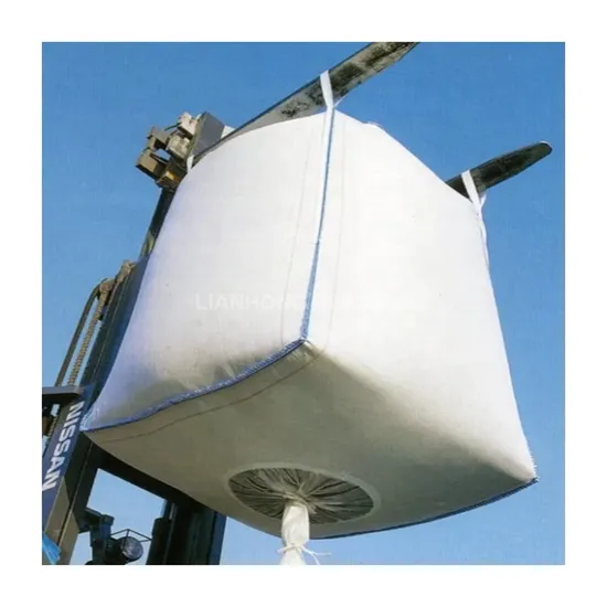 White 1000kg 1200kg Container Big Bags for Salt Sugar, Bulk Jumbo Bag with Liner