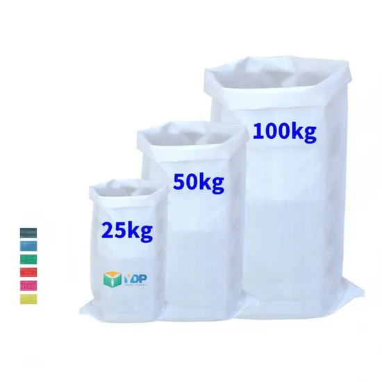 Grs CE Certified Empty 25kg 50kg Plastic Packaging PP Woven Raffia Flour Corn Maize Grain Rice Seed Feed Polypropylene Bag Sack