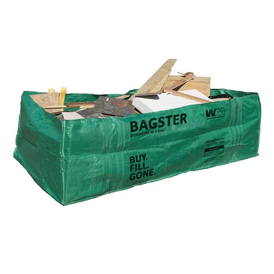 Heavy Duty 1 Yard 3 Yard 6 Yard Construction Stand up Junk FIBC Bulk Bags 2500kg Waste Garden Skip Dumpster Color Bag