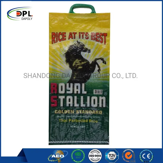 Food Bags Fancy 20 and 15 Kg Rice Bag Full Color Printing PP Woven Bag