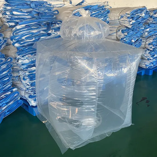 Customized PP Woven Big Bags Baffle PE Liner Bulk Polyethylene Liner FIBC Container Bags PE Liner Waterproof 1000kg