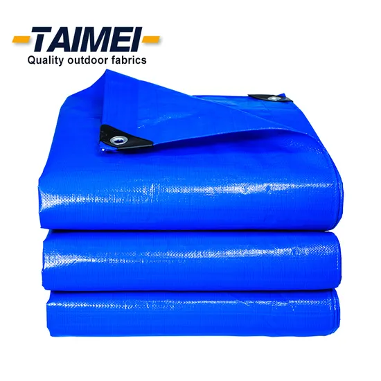 Blue PE Tarpaulin Plastic Tarpaulin Cover Sheet Tarpaulin with Waterproof