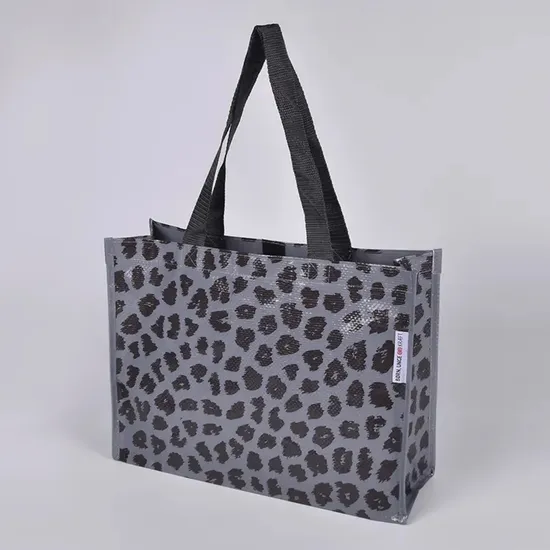 Promotional Top Quality New Design Large Capacity Laminated PP Woven Shopping Bag