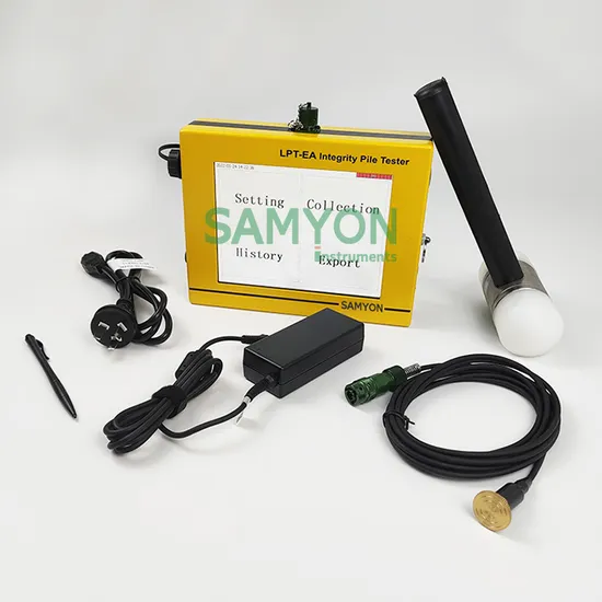 ASTM D5882 Pile Integrity Tester (Low Strain Dynamic Pile Tester)