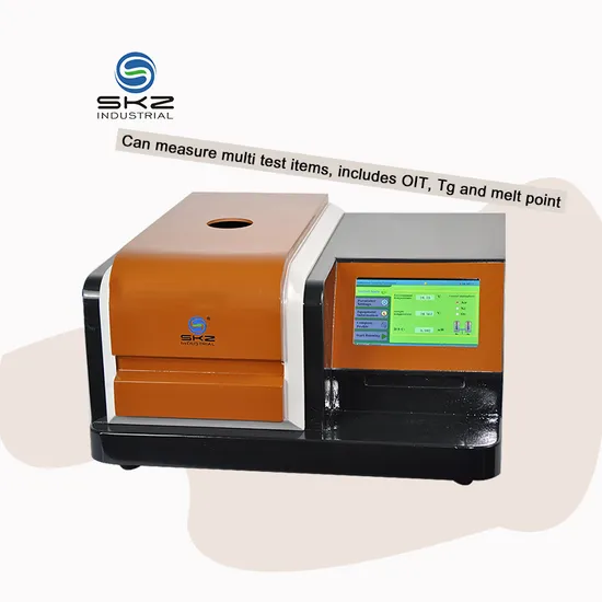 Skz1052D Testing Equipment Simultaneous Tga Isothermal Oit DSC Differential Scanning Analysis Instrument Machine Analyzer