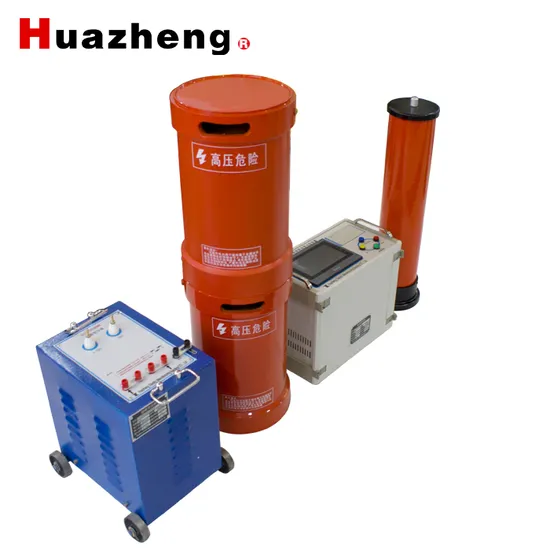 Extruded Cables Frequency Tuned Vfrts Variable Frequency Resonant Test Set