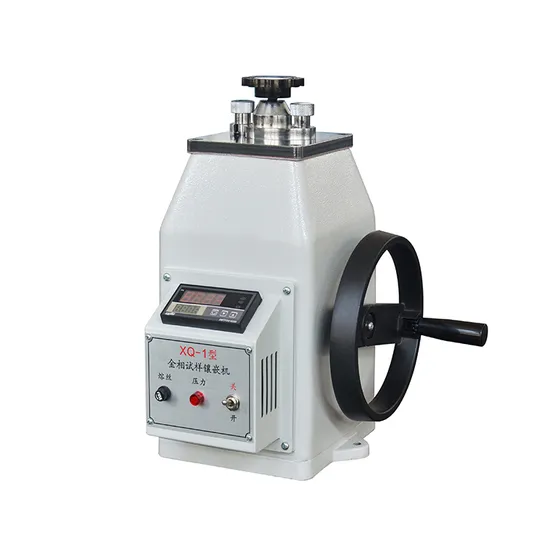 Factory Supply Low Price Small Desktop Manual Xq-1 Metallurgical Inlay Machine