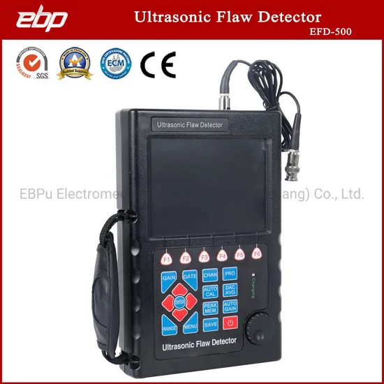 Digital Ultrasonic Flaw Detector Efd-500 Used for Quality Control
