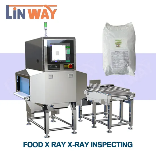 Stone Glass Fe SUS Food X-ray X Ray Inspecting Machine