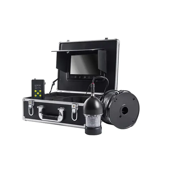 20m 9"LCD Monitor HD 1000tvl 36 LEDs IR 360 Degree Rotating Ice Fishing Camera for Underwater