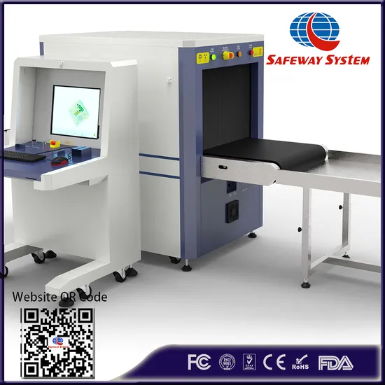 Airport Cabin Security X-ray Baggage Scanner for Luggage and Parcel Scanning and Screening with CE, FDA Approved Direct Wholesale Price From China