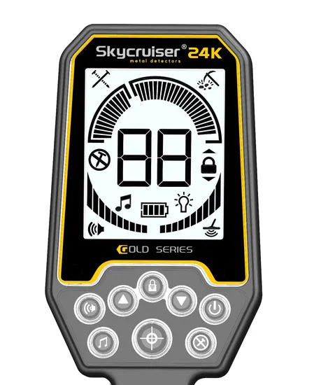 Underground Metal Detector with Adjustable Length and High Sensitivity