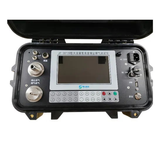 High Precision Flue Gas Analyzer for O2 So2 No No2 Co Testing