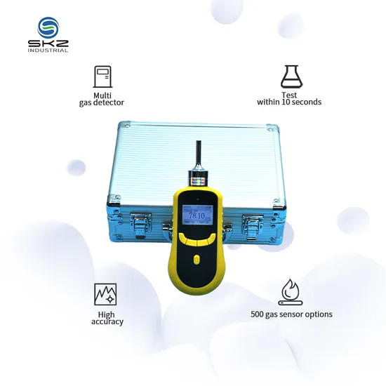 Skz1050 Air Quality Monitor Ozone 0-100ppm O3 Metal Portable Testing Machine Gas Leak Test Analyzer Detector
