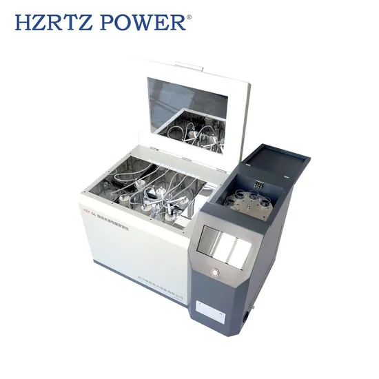 Hertz Colorimetric Method 6 Cups Automatic Transformer Oil Acidity Tester