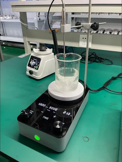 2L Laboratory Hotplate High Temperature Magnetic Stirrer with Heating