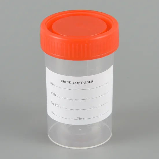 30ml 40ml 60ml Disposable Medical Urine Container Urine Cup