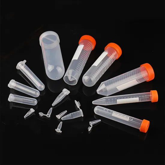 Lab Consumables Graduated PP Round Sharp Bottom Centrifuge Tube with Screw Cap