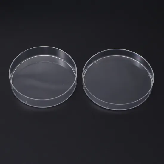 Wholesale Laboratory Lab Transparent Disposable Plastic PS Cell Culture Container Polystyrene Virus Culture Sterile Round Clear Petri Dish for Attached Cell