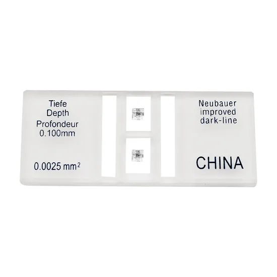 Professional Blood Cell Counting Chamber with High Light Transmission