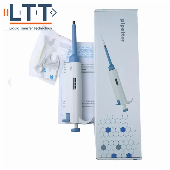Lab High Quality Single Adjustable Pipette Digital Micropipette Price