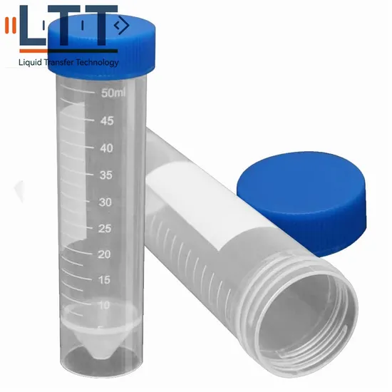 Wholesale 50ml Centrifuge Test Tube Sterile Centrifuge with Free-Standing Tubes