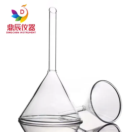 High Temperature Resistant Conical Funnel, High Boron Silicon Triangular Funnel
