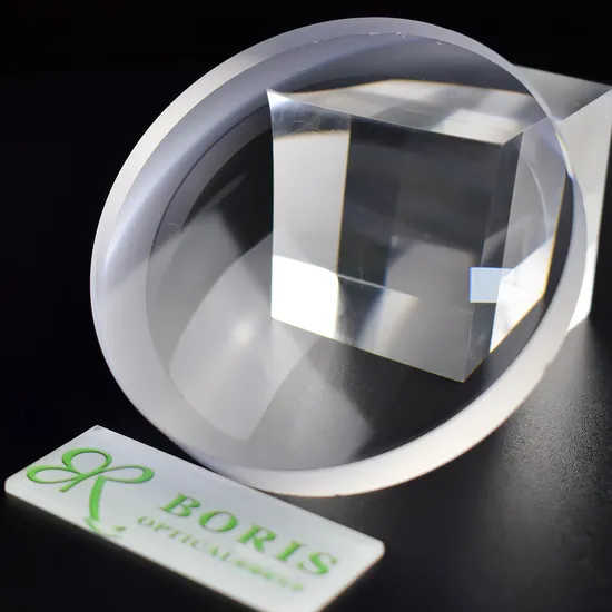 High Index Sf 1.67 Mr-7 Semi Finished Single Vision White Big Thickness and Base Optical Lenses Hot Sale