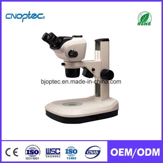 Wide Varieties 0.66~5.1X Zoom Stereo Microscope for Embryos Microscopy