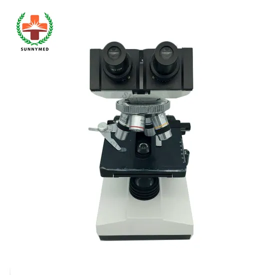 Sy-B129 Hospital Microscope Cheap Medical Sliding Binocular Microscope