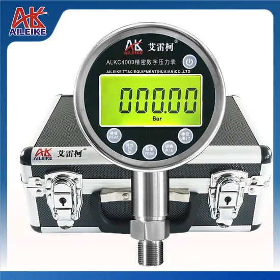 Precision Digital Pressure Gauge Pressure Calibrator Hydraulic Pressure Gauge Air Pressure Gauge 0.05%Fs