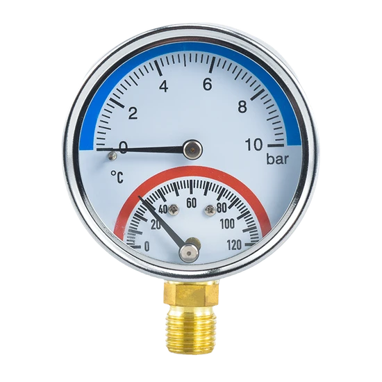 ODM Industry Leading Fast Delivery Temperature and Pressure Gauge Apply to Multi-Function Hydraulic Construction Machinery