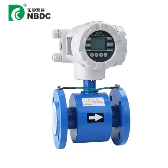 Lddc Integrated Type Liner PTFE Electrode 316L Waste Water Electromagnetic Flowmeter