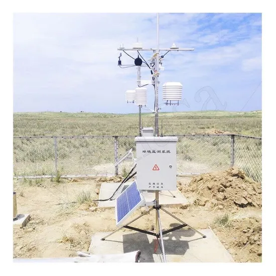 Aws006 Small Solar Automatic Weather Station with 6 Outdoor Weather Sensors