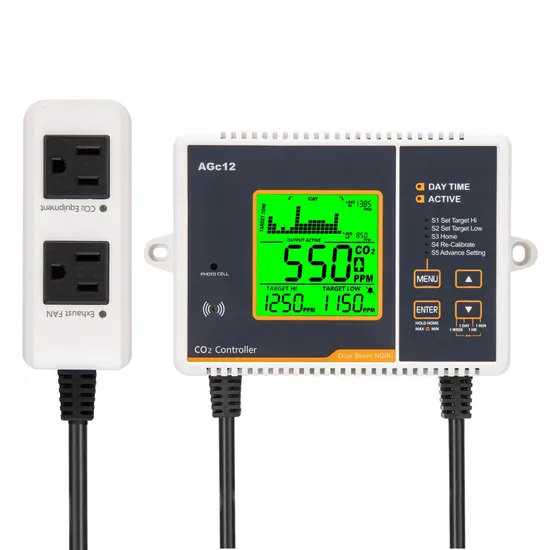 NDIR Sensor CO2 Controller for Greenhouser and Hydroponics
