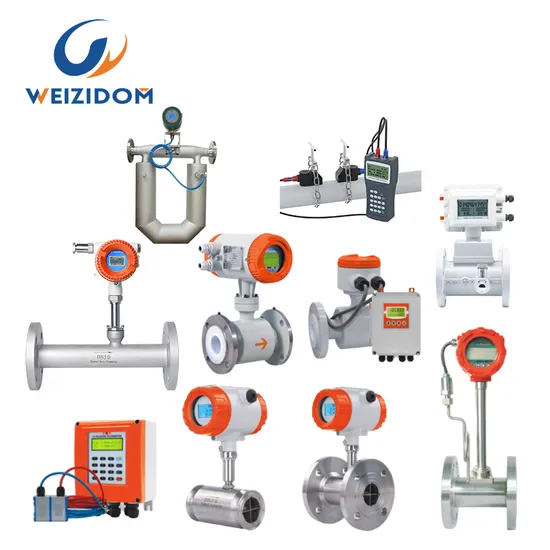 DN15-DN3000 Stainless Steel Vortex Ultrasonic Metal Tube Coriolis Thermal Mass Gas Liquid Turbine Flowmeter Electromagnetic Flow Meter