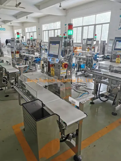 New High Speed Auto Conveyor Belt Checkweigher Machine