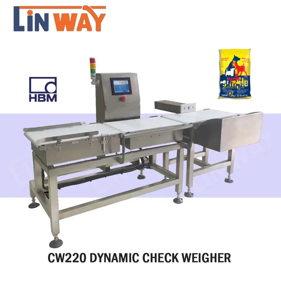 Dynamic Check Weigher Checkweigher Weight-Checker Machine with Rejector